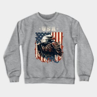 American Eagle Flag Crewneck Sweatshirt